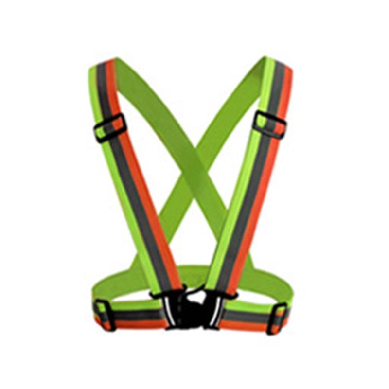 Reflective Safety Vest with Adjustable Straps