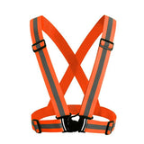 Reflective Safety Vest with Adjustable Straps