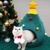 Enhanced Product Title: "FestivePurr Katzenbett Weihnachtsbaum – Gemütliches und Stilvolles Katzenbett für die Feiertage" 

This title includes keywords that may improve search visibility while maintaining clarity and appeal.