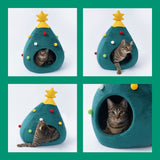Enhanced Product Title: "FestivePurr Katzenbett Weihnachtsbaum – Gemütliches und Stilvolles Katzenbett für die Feiertage" 

This title includes keywords that may improve search visibility while maintaining clarity and appeal.