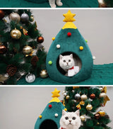 Enhanced Product Title: "FestivePurr Katzenbett Weihnachtsbaum – Gemütliches und Stilvolles Katzenbett für die Feiertage" 

This title includes keywords that may improve search visibility while maintaining clarity and appeal.