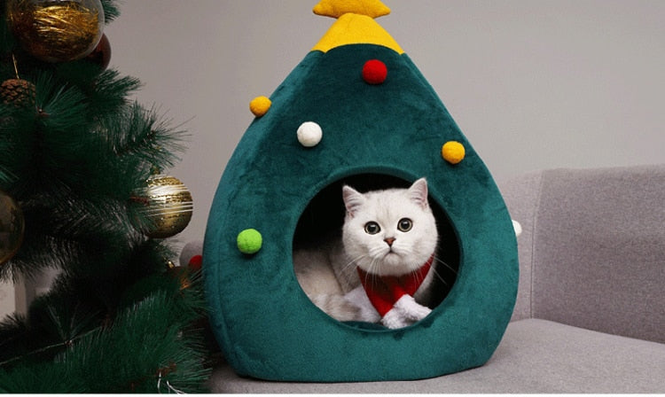 Enhanced Product Title: "FestivePurr Katzenbett Weihnachtsbaum – Gemütliches und Stilvolles Katzenbett für die Feiertage" 

This title includes keywords that may improve search visibility while maintaining clarity and appeal.