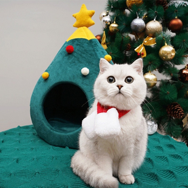 Enhanced Product Title: "FestivePurr Katzenbett Weihnachtsbaum – Gemütliches und Stilvolles Katzenbett für die Feiertage" 

This title includes keywords that may improve search visibility while maintaining clarity and appeal.