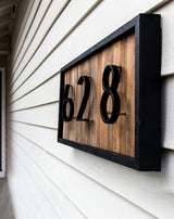 Modern House Number – Weatherproof Zinc Alloy, 12cm & Rust-Resistant