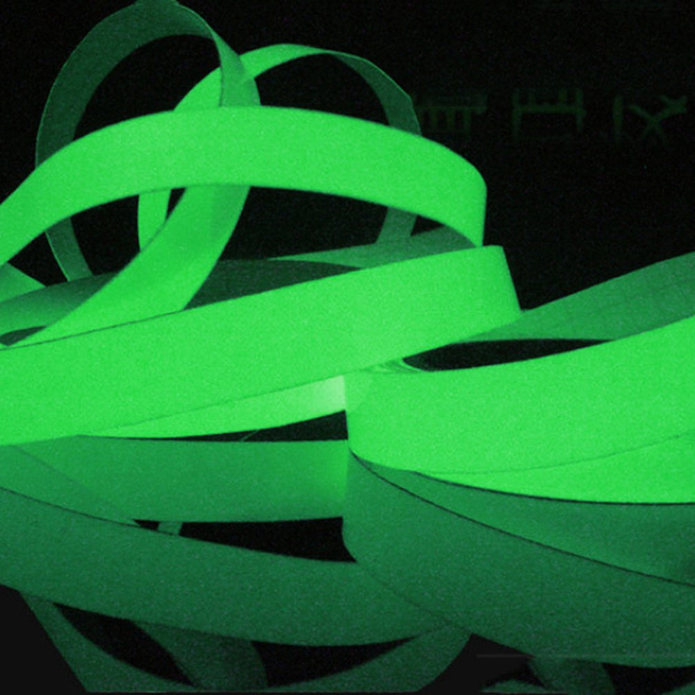 Glow-in-the-Dark Adhesive Tape – 8-Hour Green Glow, Waterproof & Self-Adhesive