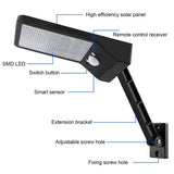 Solar Motion Sensor Outdoor Light – 800 Lumens, Remote Control & IP65 Waterproof