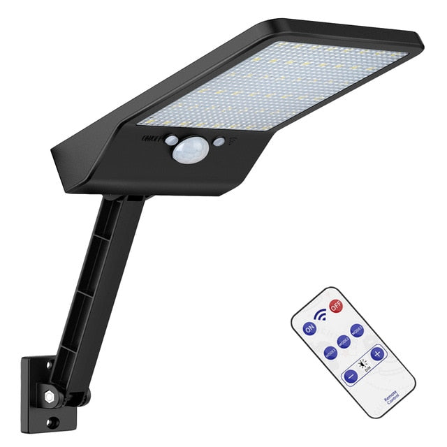 Solar Motion Sensor Outdoor Light – 800 Lumens, Remote Control & IP65 Waterproof