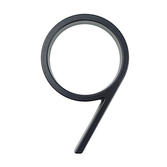 Modern House Number – Weatherproof Zinc Alloy, 12cm & Rust-Resistant