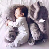 Cuddlephant plush elephant cuddle cushion - Gray