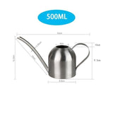 Kalsten | Stainless Steel Watering Can with Flexible Neck | Modern Design | Perfect Watering | Rustproof