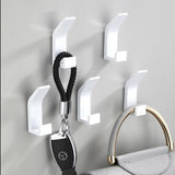 Kalsten | Aviro Aluminum Wall Hooks Black/White - Modern Decorative Coat Hooks