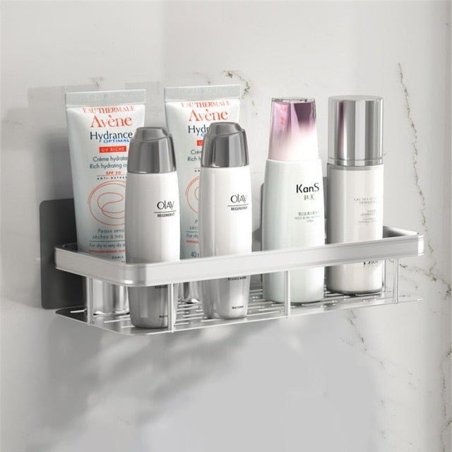 Kalsten | Metal Suction Cup Bathroom Shelves