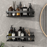 BowLift | Metal Suction Cup Bathroom Shelves