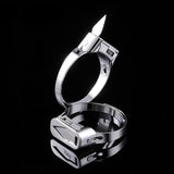BowLift | Stainless Steel Survival Self Defense Ring