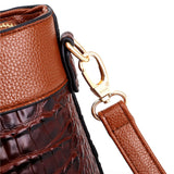 Kalsten | Vintage Crocodile-Embossed Bag with Handcrafted Details