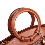 Kalsten | Vintage Crocodile-Embossed Bag with Handcrafted Details