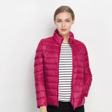 Urban Chic Lightweight Down Jacket – Diana – Pink