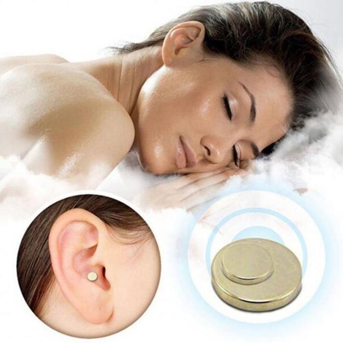 Nicotine-Free Magnetic Stop-Smoking Patch – 24K Gold-Plated Auriculotherapy, Reusable