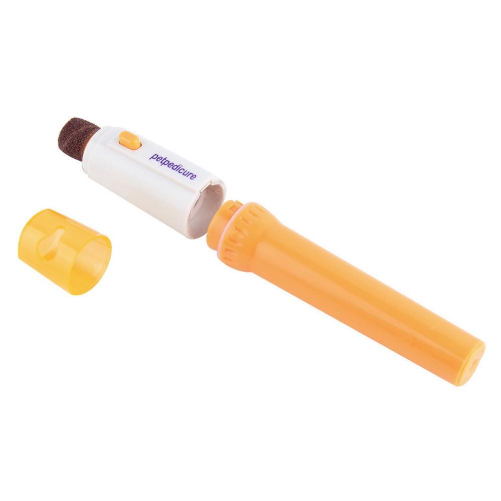 Battery Pet Nail Grinder – Painless Grinding, Debris Cap, Dogs & Cats, All Sizes
