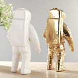Astronauten-Blumenvase – Stilvolle Dekorative Figur mit Integriertem Pflanzfach für Kreative Raumgestaltung