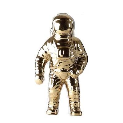 Astronauten-Blumenvase – Stilvolle Dekorative Figur mit Integriertem Pflanzfach für Kreative Raumgestaltung