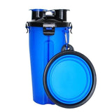 PawBuddy™ 2-in-1 Travel Cup with Food Bowl