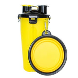 PawBuddy™ 2-in-1 Travel Cup with Food Bowl