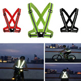Reflective Safety Vest with Adjustable Straps