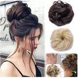 Messy Bun Fake Hair Scrunchie | Bowlift