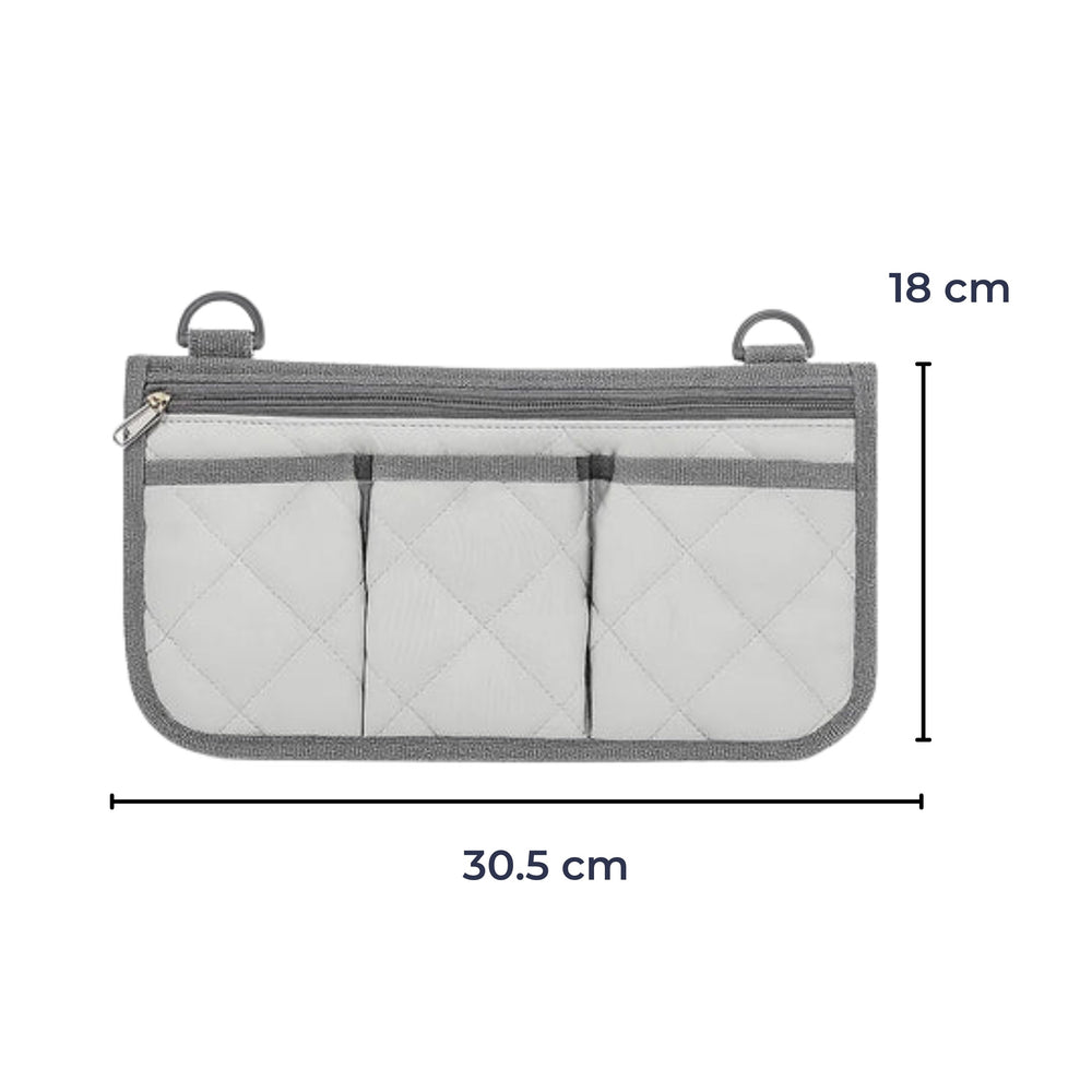 Wheelchair Side Storage Bag – Quick-Access Pockets, Reflective Strips & Water-Repellent