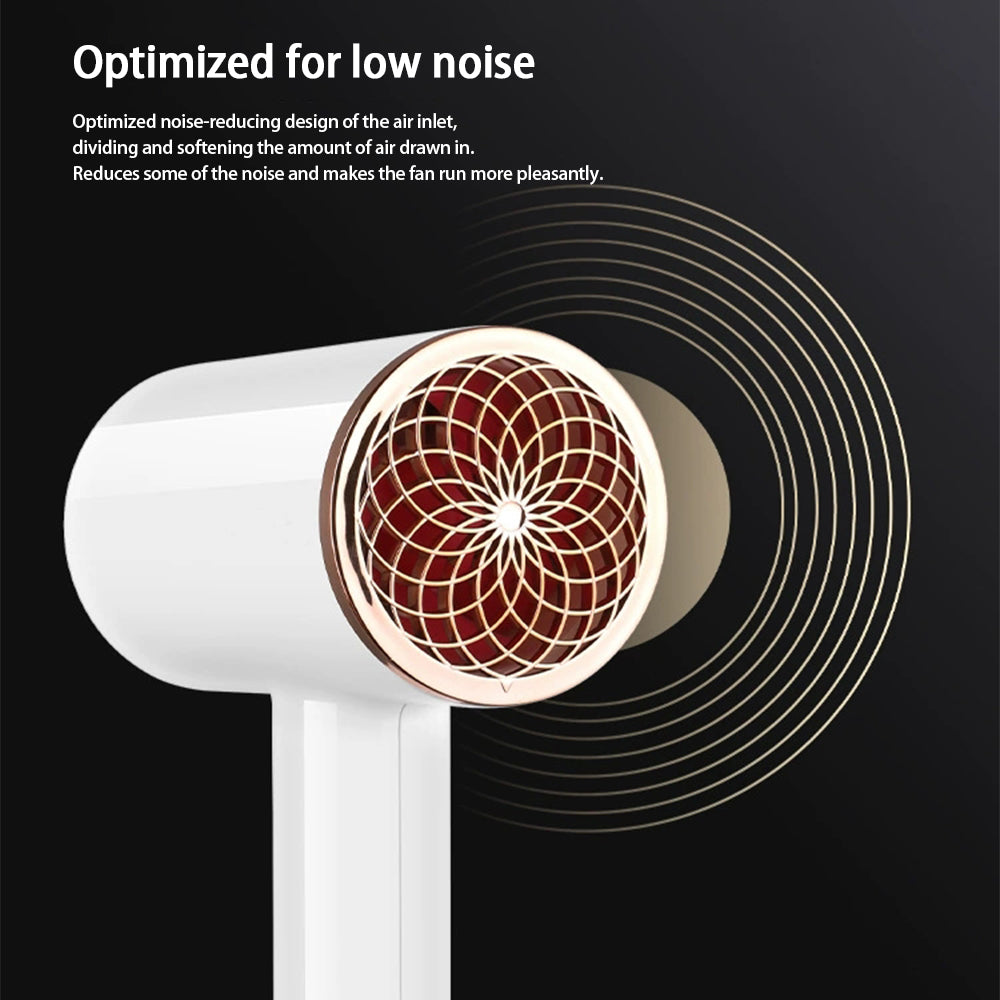 2400W Professional Hair Dryer with Cold & Hot Air - Ionic Technology for Salon-Quality Results - Fast Drying & Frizz Control