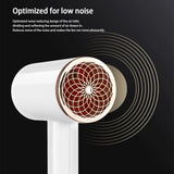 2400W Professional Hair Dryer with Cold & Hot Air - Ionic Technology for Salon-Quality Results - Fast Drying & Frizz Control