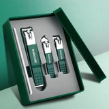 Professional Premium Stainless Steel Nail Clippers Set - Ergonomic Design, Precision Cutting, Rust-Resistant, Ideal for Home & Salon Use