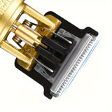 Vintage Style Professional Rechargeable Hair Clipper - Precision Trimming & Grooming Tool