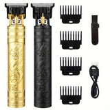 Vintage Style Professional Rechargeable Hair Clipper - Precision Trimming & Grooming Tool