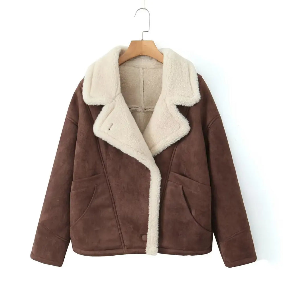 Women's oversized coat, view 2