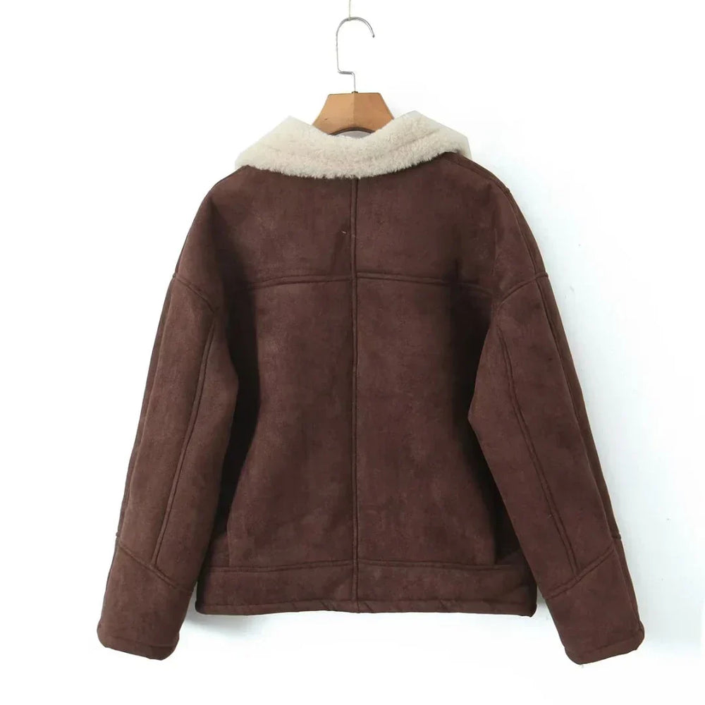 Women's oversized coat, view 3