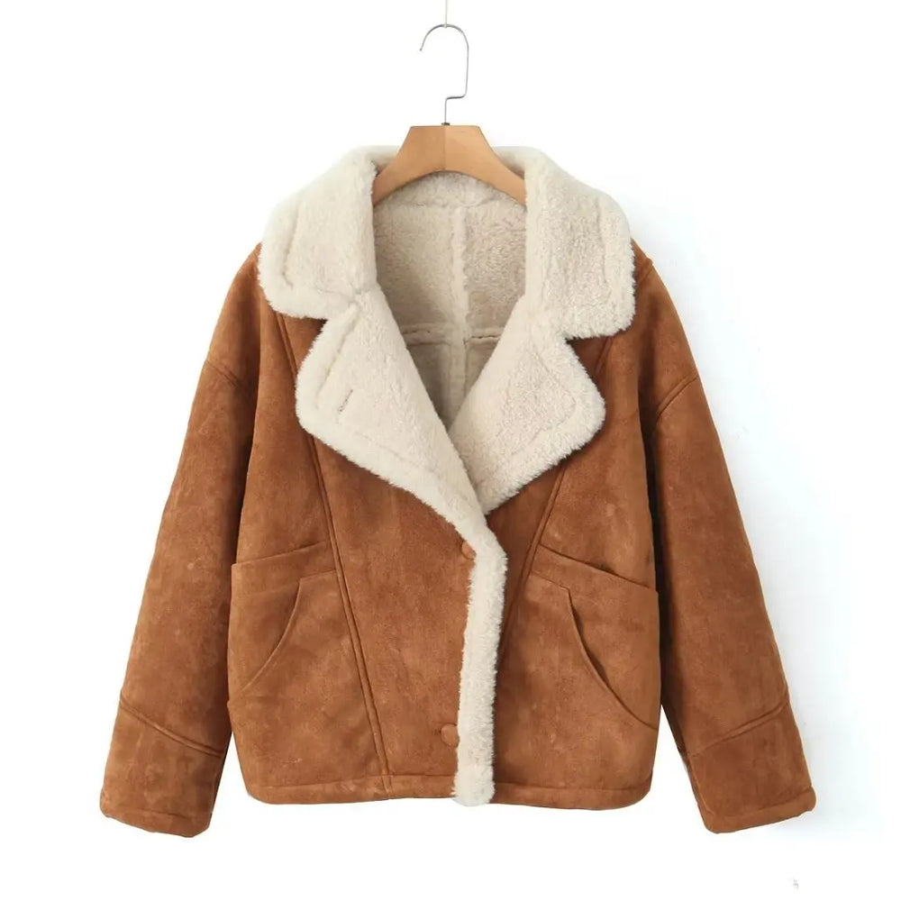 Women's oversized coat, view 4