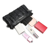 Stylish PU Leather Women's Crossbody Clutch Bag - Spacious Interior for Essentials