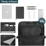 Foldable Waterproof Travel Garment Bag - Compact Carry-On Suit Organizer with Adjustable Strap
