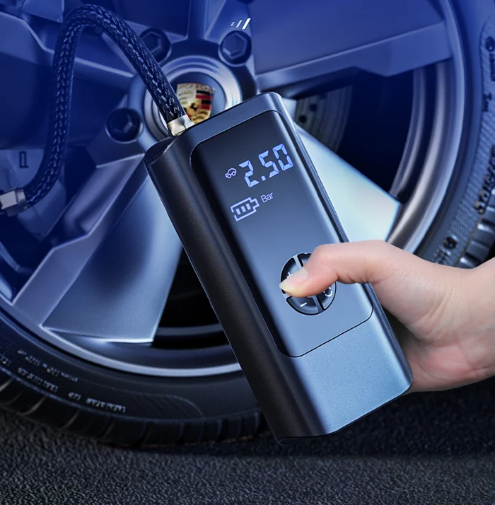 VoltAir portable air compressor - detail