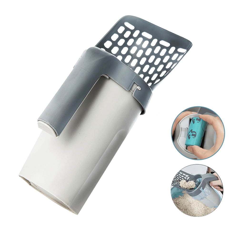 Optimized Product Title: "Katzenstreuschaufel-Set mit Abfallbeuteln – Hygienisch, Schnell & Praktisch für Saubere Katzentoiletten" 

This title includes relevant keywords while emphasizing the product's benefits, making it more appealing for Google Shoppi