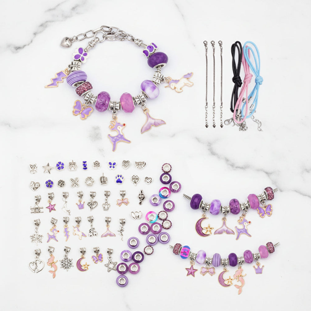 Mothers Day Bracelet Maker Set DIY Jewelry Kit Kids Gift