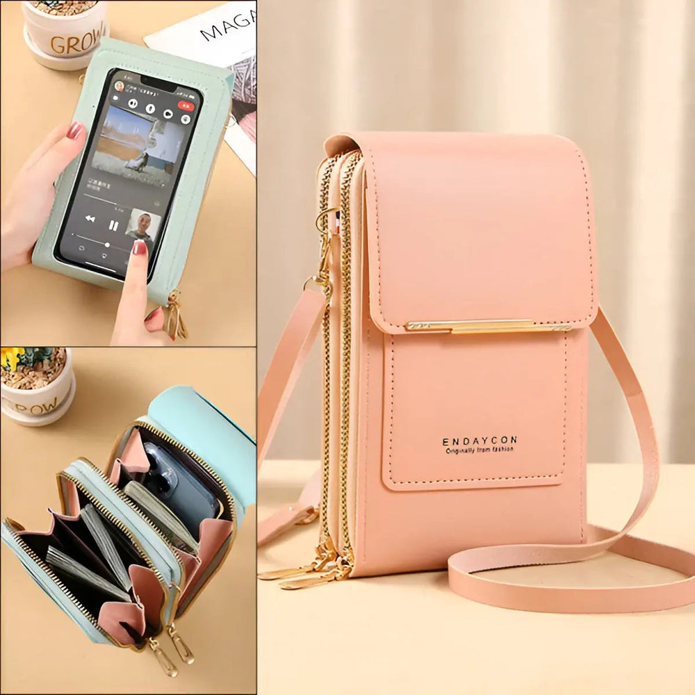 SecureStyle – Trendy Leather Anti-Theft Women's Shoulder Bag