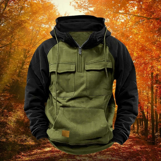 Performance Hoodie – Quarter-Zip, Outdoor Wear & Active Fit