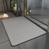 Quick-drying bathroom mat