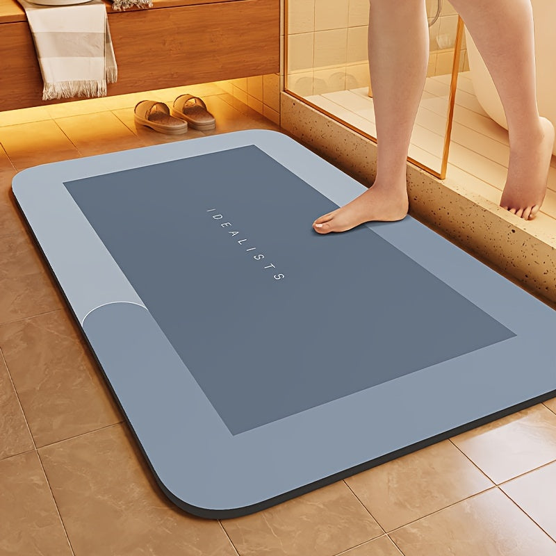 Ultra-Absorbent Quick-Drying Bath Mat | Soft, Non-Slip, Fast-Drying Bathroom Rug