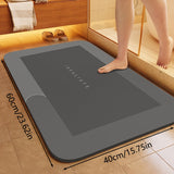 Ultra-Absorbent Quick-Drying Bath Mat | Soft, Non-Slip, Fast-Drying Bathroom Rug