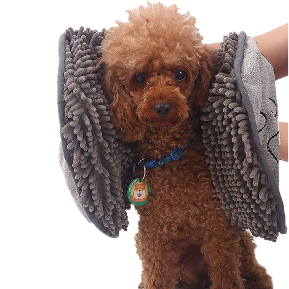 Ultra-Absorbent Quick-Drying Microfiber Dog Towel - Soft, Lightweight & Fast-Drying Pet Towel for Dogs