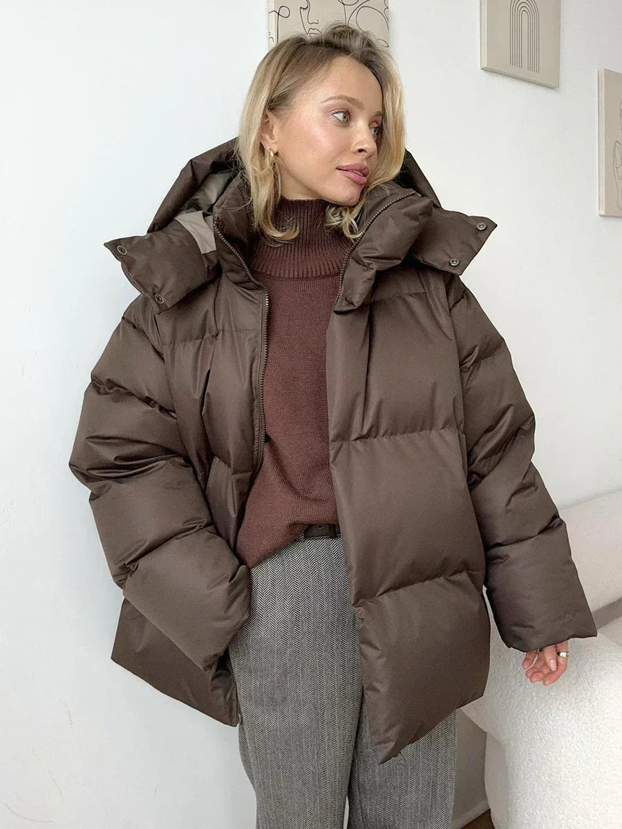 Quilted Winter Coat for Women - Elyssa